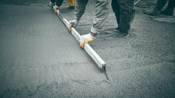 Concrete walkway installation in Kimball, NE